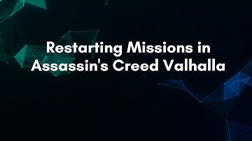 Restarting Missions in Assassin
