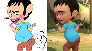 Goyang Upin Ipin Funny Drawing Meme | Upin & Ipin Drawing Meme
