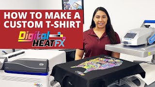 OKI pro9541 White Toner Printer | How to Make Custom T-Shirts screenshot 4