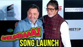 102 Not Out Badumbaaa Song Launch By Amitabh Bachchan, Rishi Kapoor Full Event