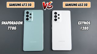 Samsung Galaxy A73 5G vs Galaxy A53 5G | SpeedTest and Camera comparison