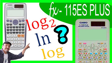 CASIO fx-115ES PLUS logarithms✅ Step by step