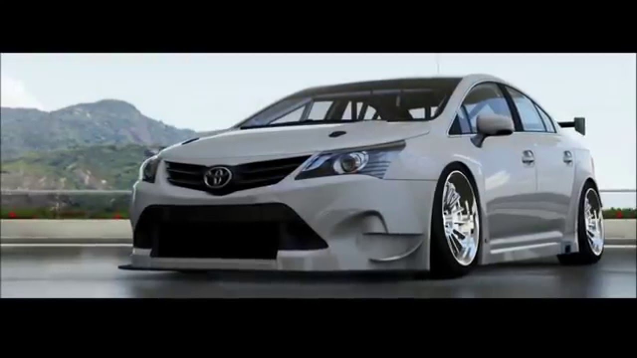 Toyota avensis stance