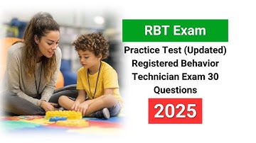 RBT Practice Test (Updated 2025) Registered Behavior Technician Exam 30 Questions & Answers