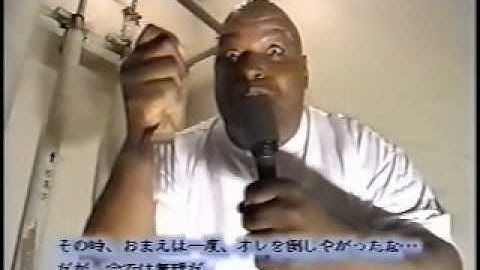 Abdullah the Butcher wants Tenryu to "taste the fork"