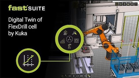 Kuka Virtual commissioning | Digital Twin of FlexDrill cell