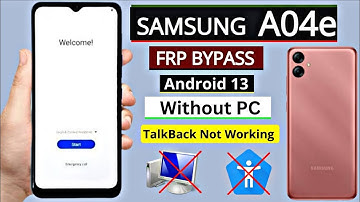 SAMSUNG A04/A04s/A04e FRP BYPASS 2024 Android 13/14 Without PC | No *#0*# - No PC - No Talkback 2025