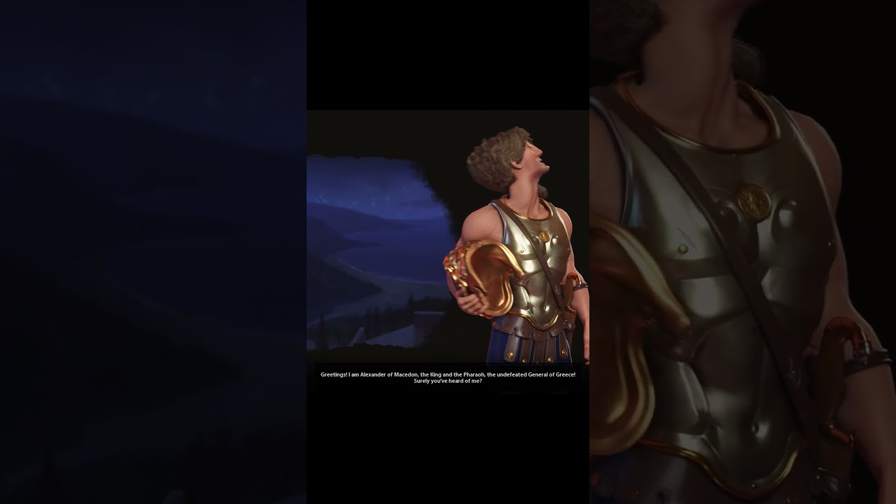 CIV 6 🇬🇷 🇬🇷 🇬🇷 🇲🇰 🇲🇰 🇲🇰 Alexander Macedon first meet