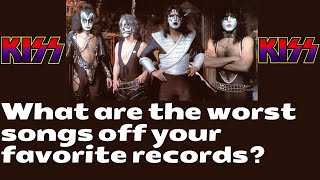 Gene Simmons Plays Live and What are the worst KISS SONGS?