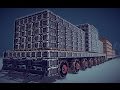 Besiege V 0.27 - The Terror Train (8000 pieces) with wagons and stuff.