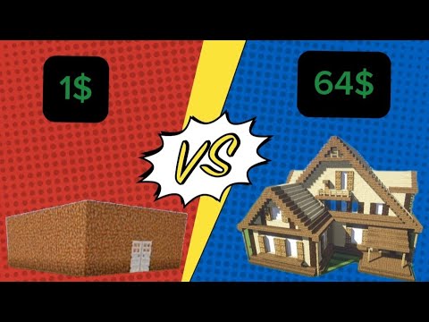 💥🤯#MINECRAFT DE CASA DE 1 DIAMANTE A CASA DE 64 | RETO CON DIAMANTES💥🤯
