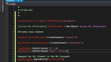 PowerShell Create XML