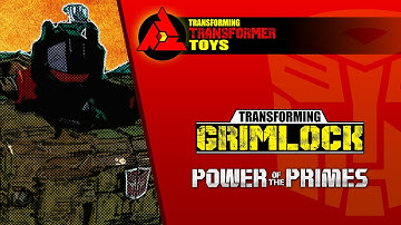 How to Transform Transformers GRIMLOCK - Power of the Primes - 3.T No. 019