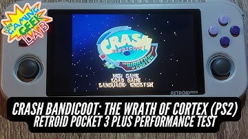 Retroid Pocket 3 Plus Performance Test - Crash Bandicoot: The Wrath of Cortex (PS2)