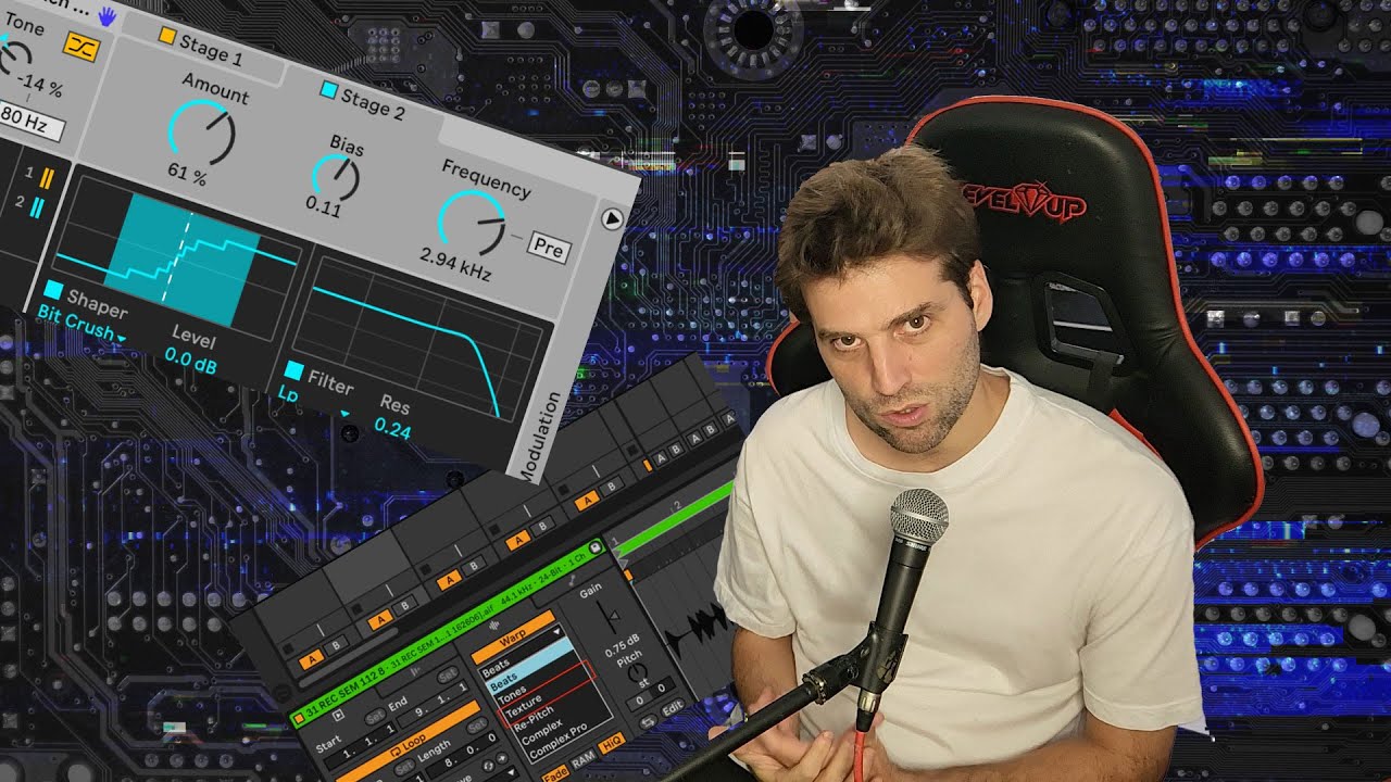 Robotic/Glitch Sounds 100% en Ableton (Sampling+Roar)
