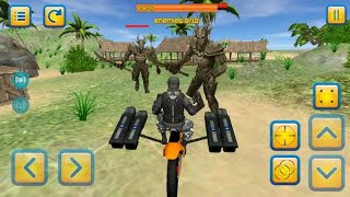 Motorbike Beach Fighter 3D-Android Game Play screenshot 2
