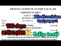 10th class Hindi revision test paper 1 10th class 100 days action plan slip test 1 Hindi subject