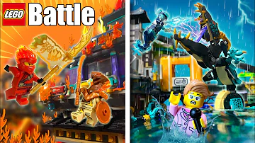 I Simulated NINJAGO Battles with LEGO...
