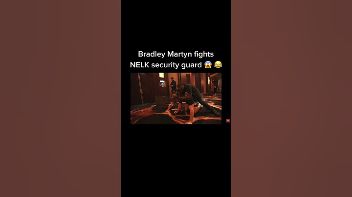 Bradley Martin trolls Nelk Security Guard