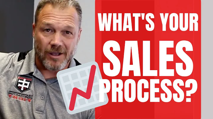 Contractor Business Tips: The Importance of Having a Sales Process