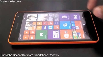 Microsoft Lumia 535 - Benchmark Tests and Scores