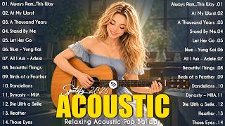 Top Acoustic Songs on Spotify 2026 🎧 | Latest English Hits & TikTok Trending Music screenshot 5