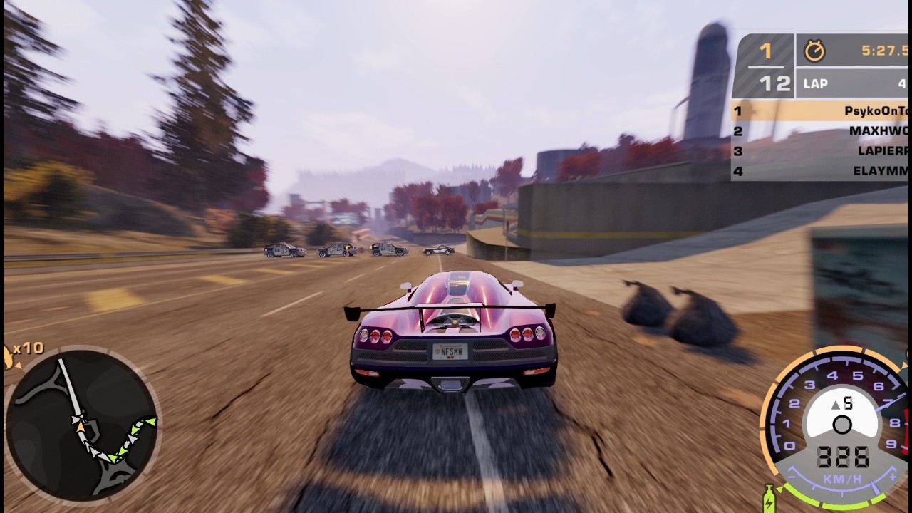 Most wanted on MAX difficulty is wild