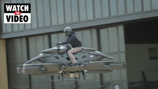 'It's awesome': world's first flying bike makes U.S. debut