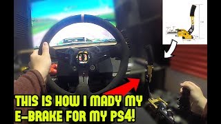 How i Made My E-Brake For My Logitech PS4/XBOX/PC! - YouTube
