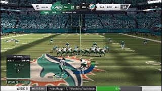 61 Yard FG off crossbar Madden 20