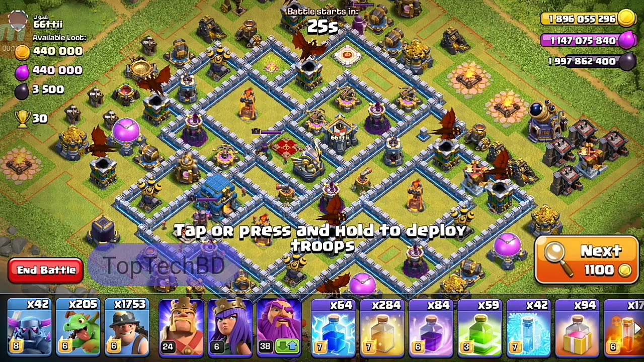 All Max COC attack with pekka - YouTube