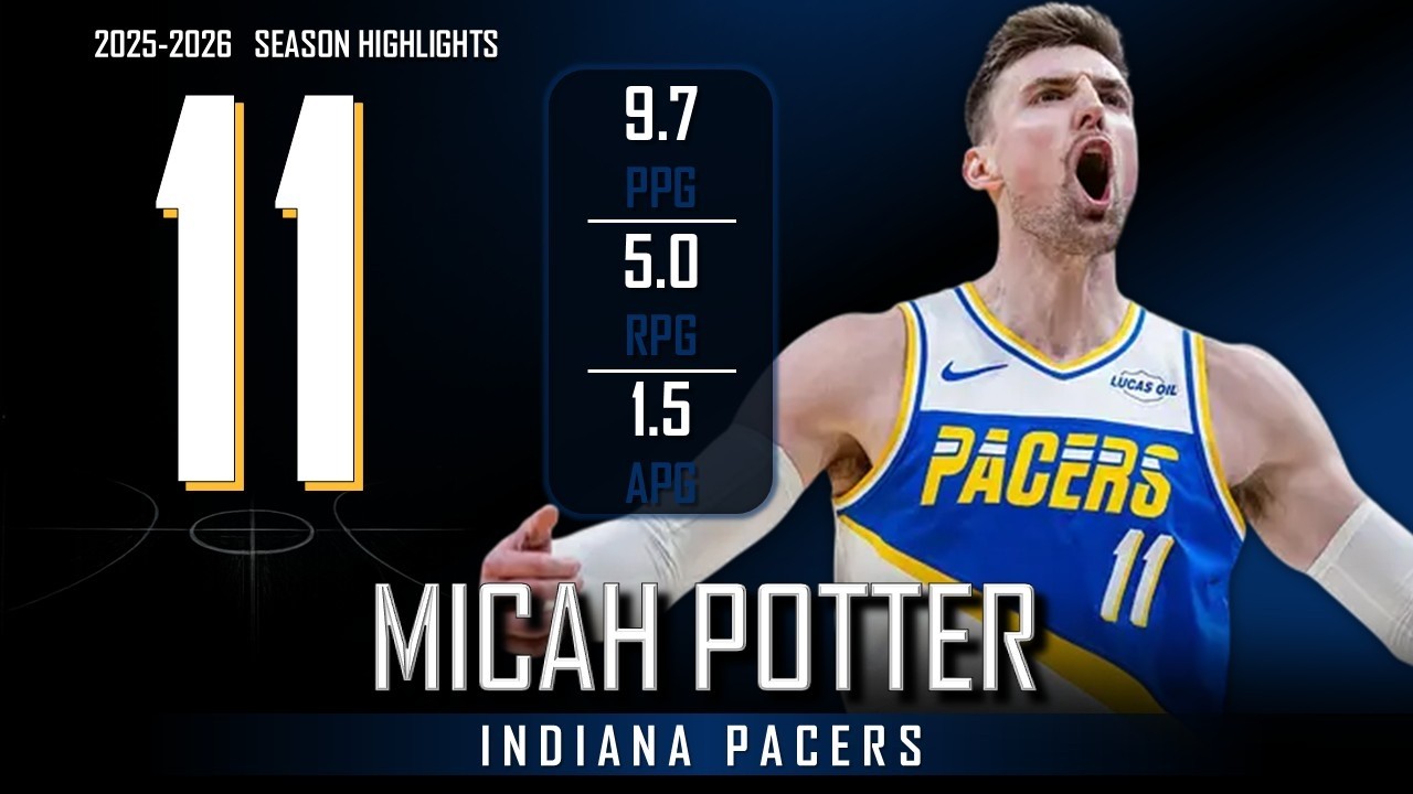 Micah Potter || 2025-2026 Indiana Pacers Highlights