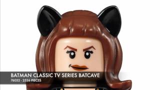 Lego Dc Comics Super Heroes Batman Clic Tv Series Batcave 76052