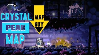 Hollow Knight Crystal Peak Map Cornifer Location