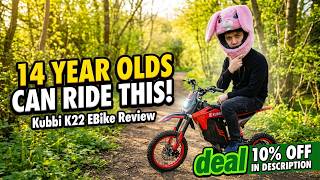 Kubbi K22 EBike Review | 14 Year Olds Can Ride THIS!