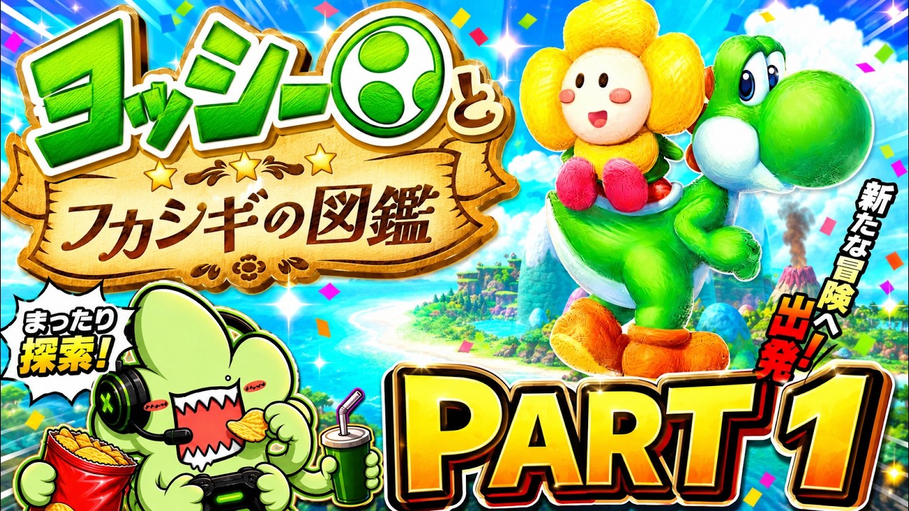 Setting Off on a New Adventure! Yoshi and Fukashigi's Illustrated