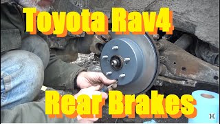 2015 Toyota Rav4 - Rear Brakes and Rotor Replacement - Auto Repair