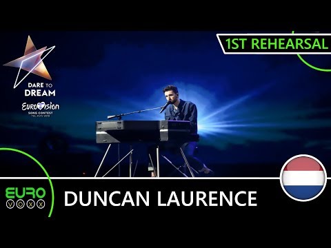 THE NETHERLANDS EUROVISION 2019 1ST REHEARSAL (REACTION) : Duncan Lawrence - 'Arcade'