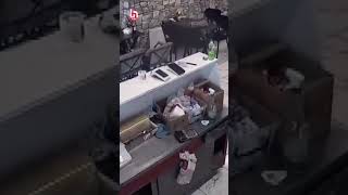 Sicak Görüntüler Kütahyada 4.8 Büyüklüğündeki Deprem Anı Güvenlik Kamerasında