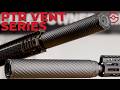 PTR - Vent Series (Vent 1, Vent 2, Vent 3) - Amazing New Line of 3D Printed Suppressors.