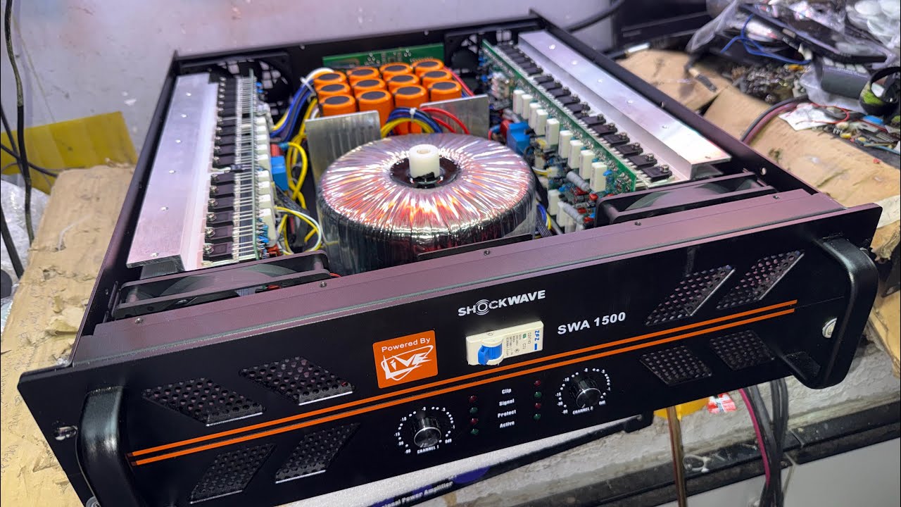 Bagong bago pa daw live swa 1500 power amplifier pina fix biasing agad bago uwe ng probinsya