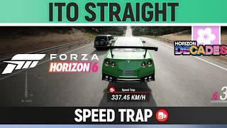 Forza Horizon 6 - Ito Straight - Speed Trap - Horizon Decades - Spring