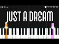 Nelly  just a dream  easy piano tutorial