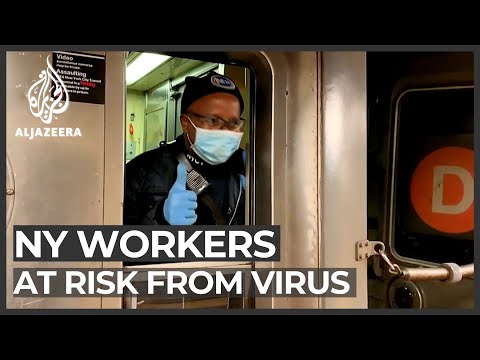 New York outbreak: US transport workers at risk from COVID-19