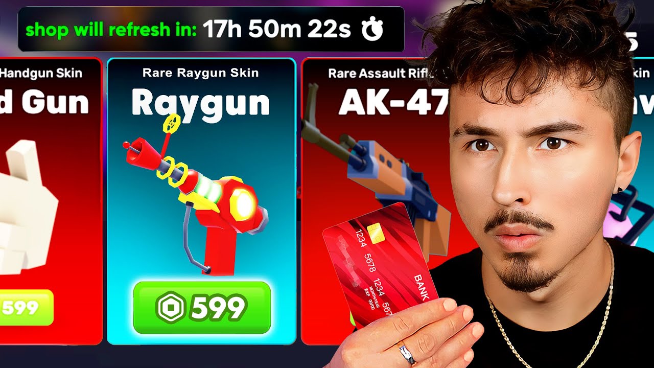 ЕЖЕДНЕВНЫЙ МАГАЗИН выбирает МОЮ СНАРЯЖЕНИЕ в Roblox Rivals!