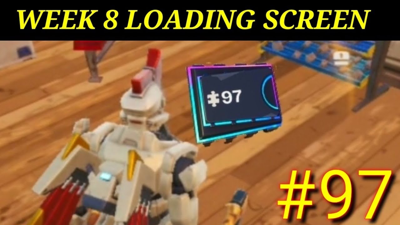 FORTBYTE #97:"Found At A Location Hidden In Week 8 LOADING SCREEN" GUIDE!