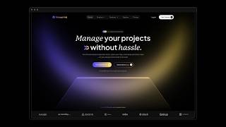 Designing a SaaS Productivity Tool Hero Section | SaaS Product Designer | Webflow Developer