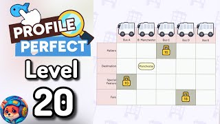 Profile Perfect — Level 20 Walkthrough & Solution 📱 