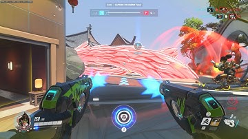Overwatch CTF: Raptor goes 15 and 3 on Tracer w/ Score Board for flag returns