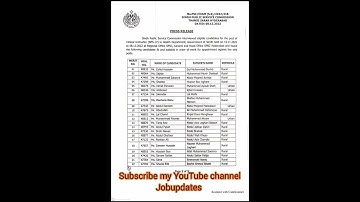 Clinical instructor BPS 17 interview result announced by sindh public service commission/#spscjobs
